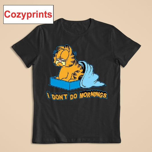 Garfield I Don't Do Mornings T-shirt