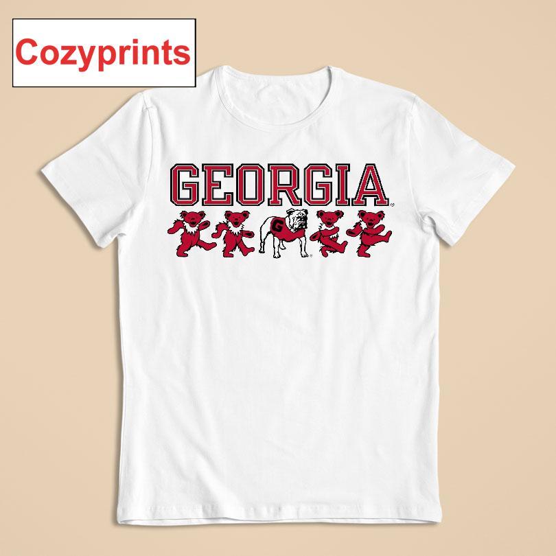 Georgia X Grateful Dead Mascot Dawgs T-shirt