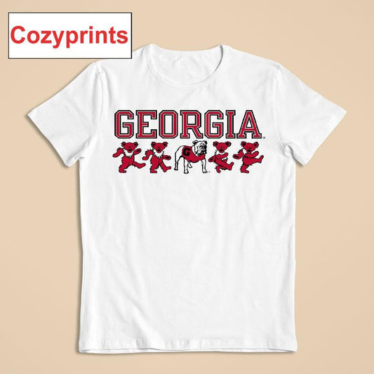 Georgia X Grateful Dead Mascot Dawgs T-shirt