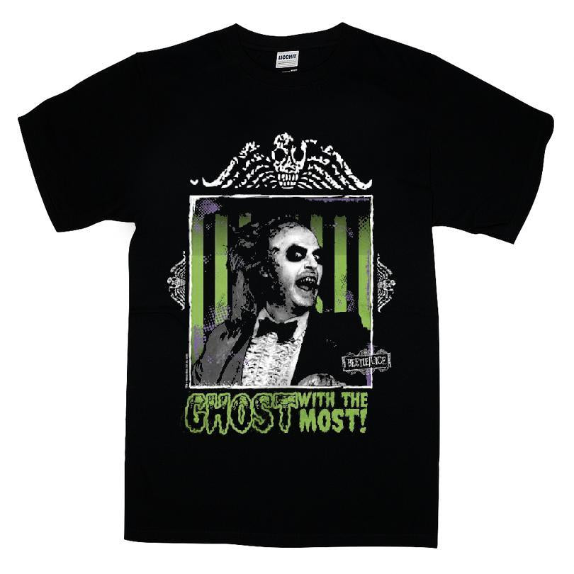 Ghost With The Most Framed Photo Beetlejuice T-shirt