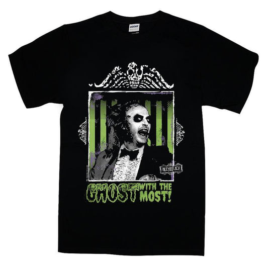 Ghost With The Most Framed Photo Beetlejuice T-shirt