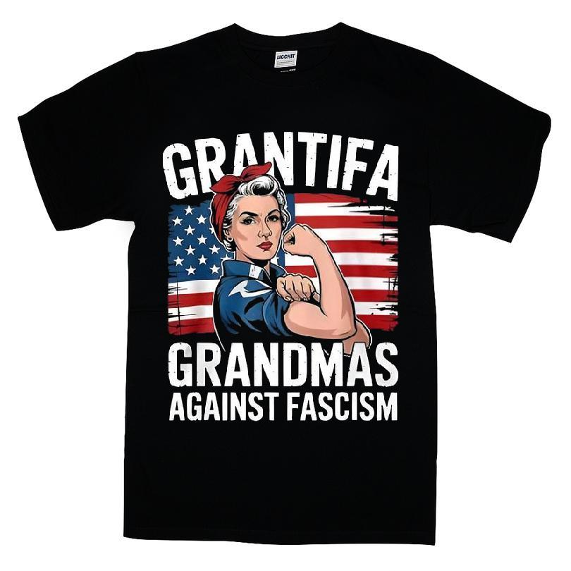 Grantifa Grandmas Against Fascism T-shirt