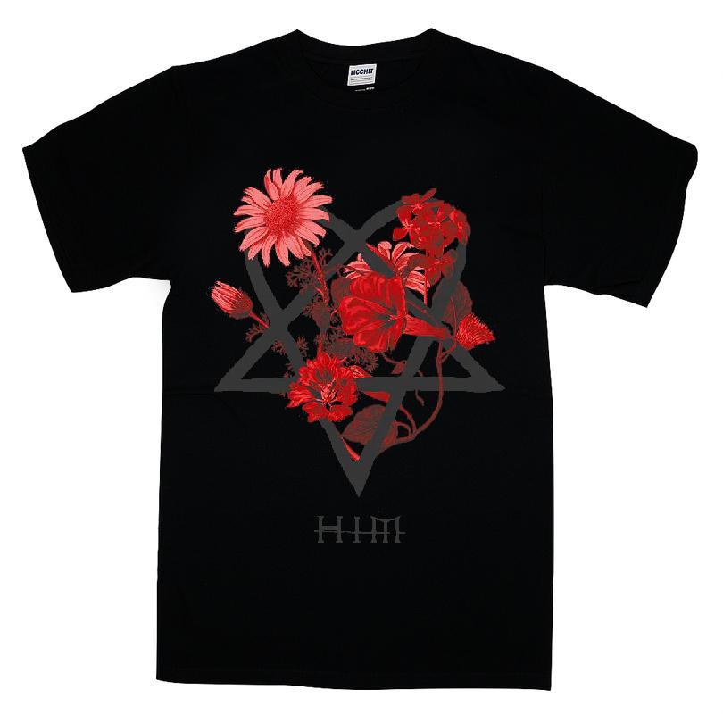 Him Heartagram Floral T-shirt