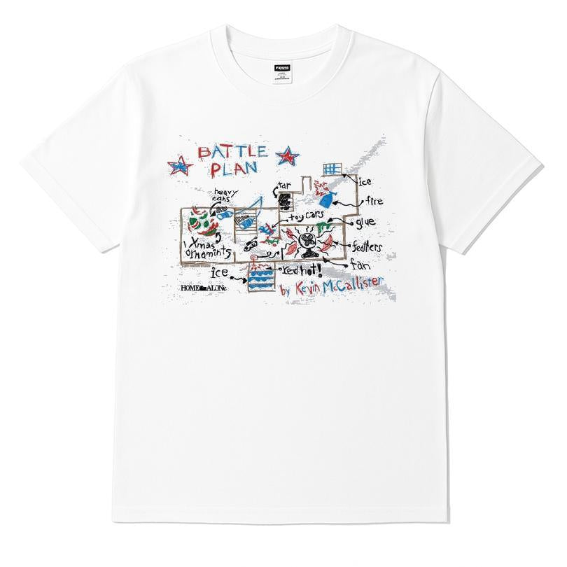 Home Alone Kevin's Battle Plan By Kevin Mccallister T-shirt