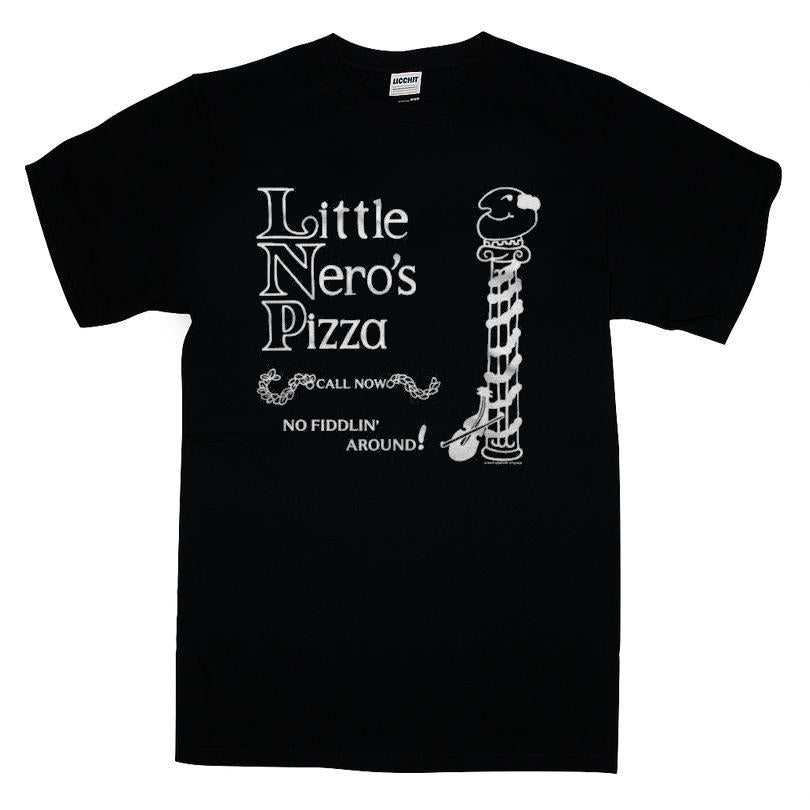 Home Alone Little Nero's Pizza Call Now No Fiddlin' Around T-shirt