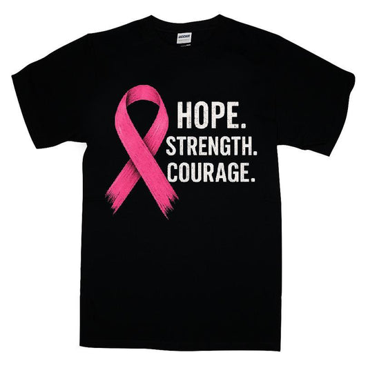 Hope Strength Courage T-shirt