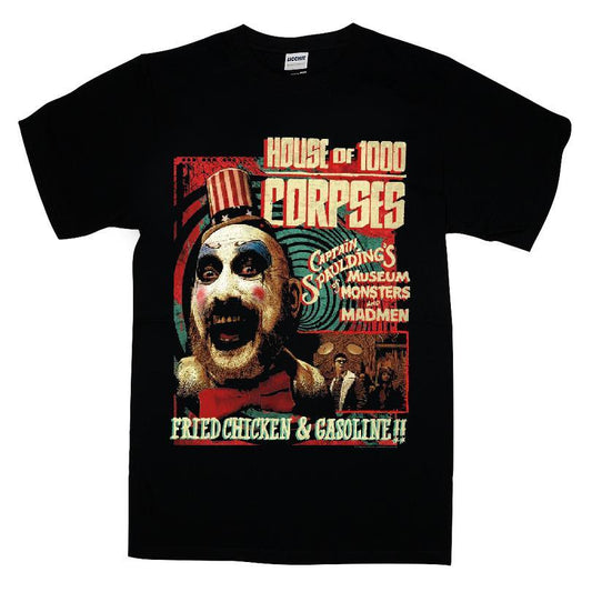 House Of 1000 Corpses Captain Spaulding Museum T-shirt