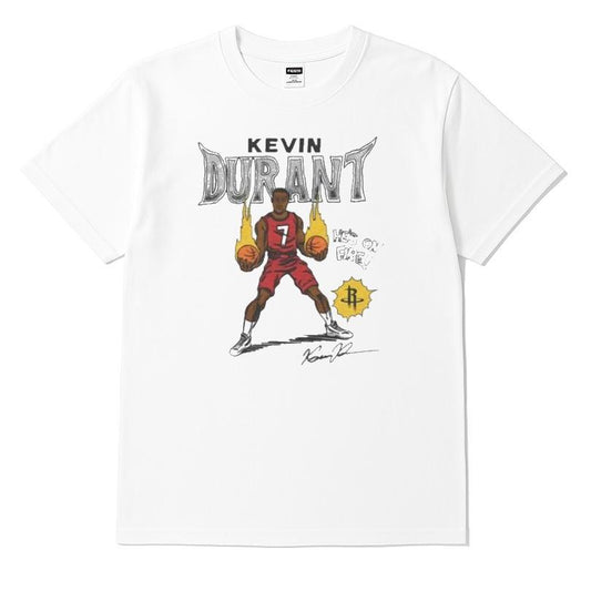 Houston Rockets Comic Book Kevin Durant He's On Fire T-shirt