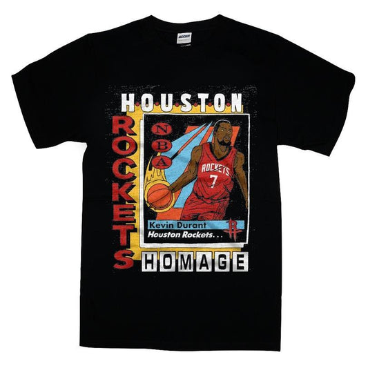 Houston Rockets Trading Card Kevin Durant T-shirt
