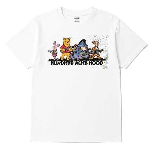 Hundred Acre Hood Piglet, Winnie the Pooh, Eeyore and Tigger T-shirt
