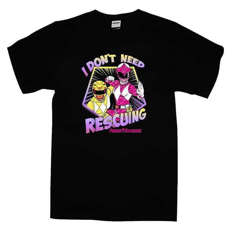I Don't Need Rescuing Power Rangers Shirt