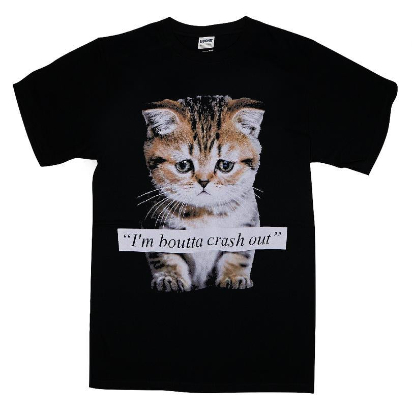 I'm Boutta Crash Out Cat T-shirt