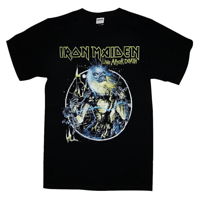 Iron Maiden Live After Death Retro T-shirt