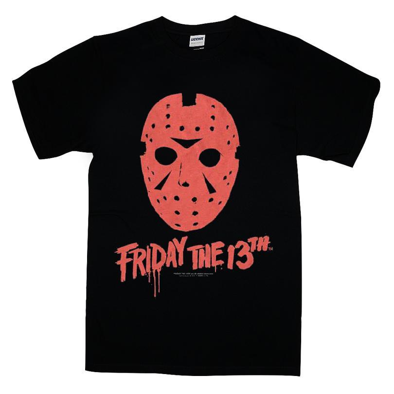 Jason Voorhees Red Mask Friday The 13th T-shirt