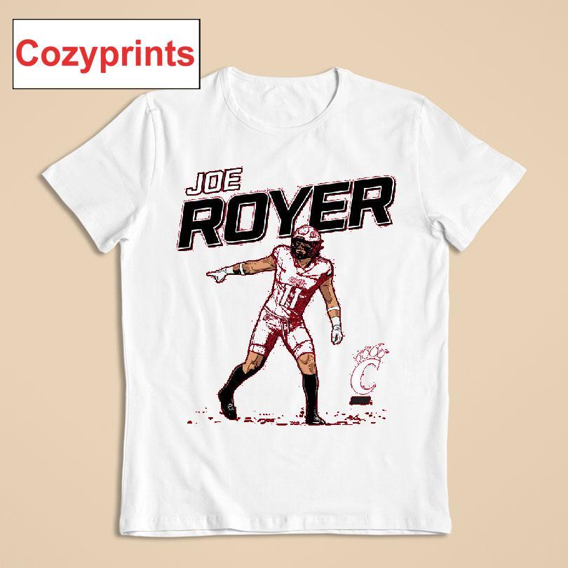 Joe Royer Bearcats Football Nil T-shirt
