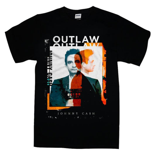 Johnny Cash Outlaw Photo T-shirt