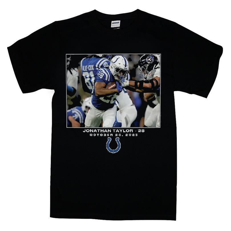 Jonathan Taylor Indianapolis Colts Nfl Flash Features Week 8 Shirt