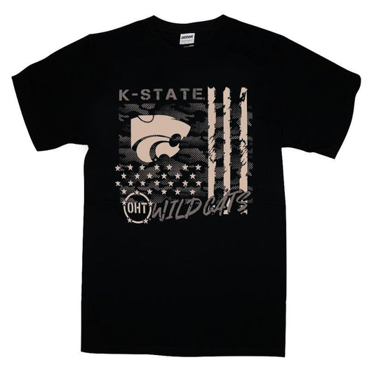 Kansas State Wildcats OHT Camo Overlay T-shirt