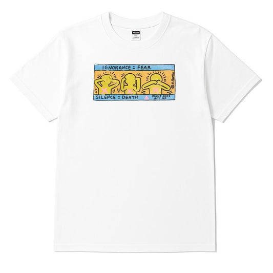 Keith Haring Ignorance Fear Silence Death Shirt