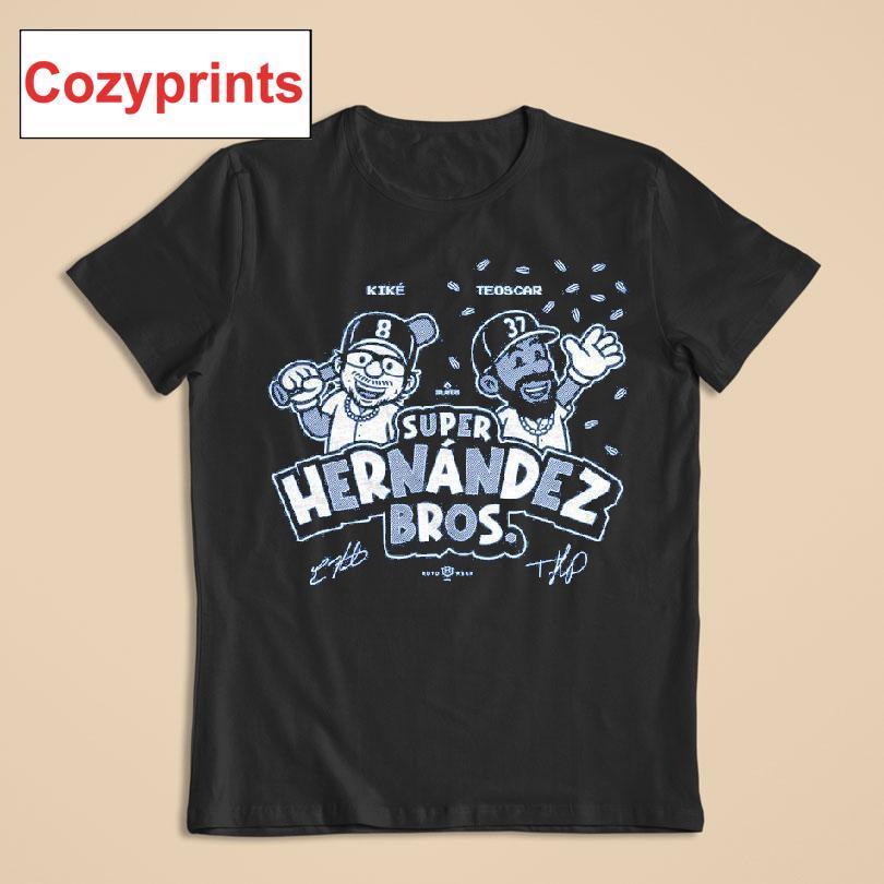 Kike And Teoscar Super Hernandez Bros T-shirt