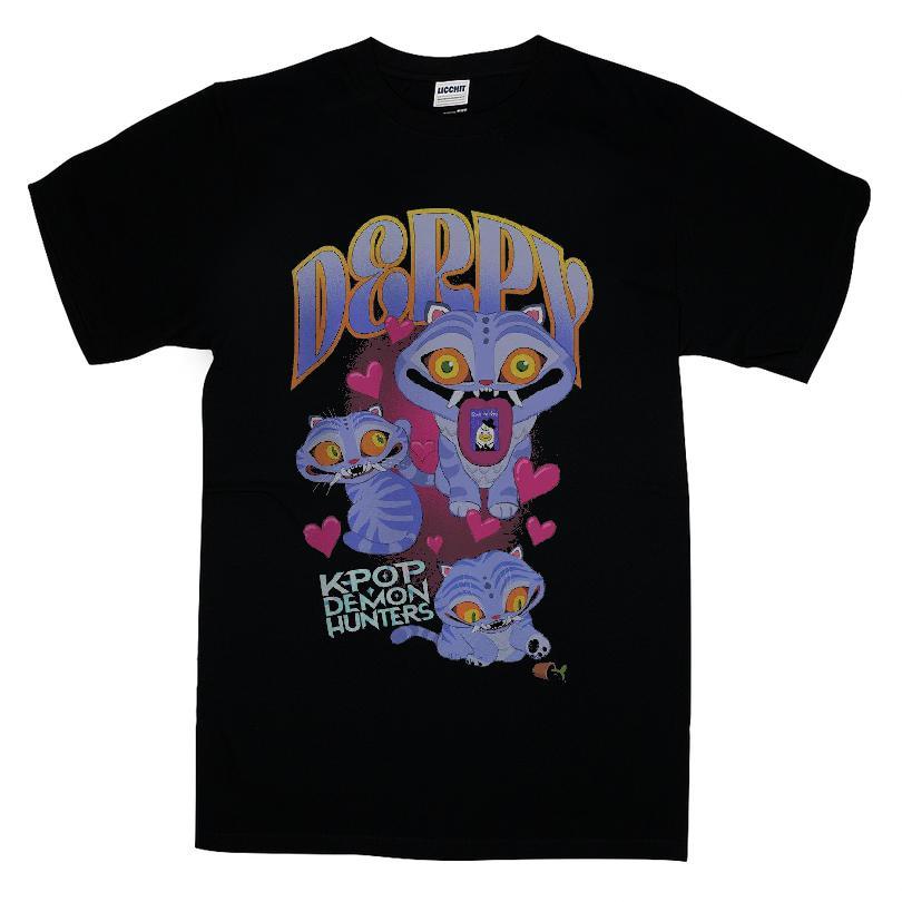 Kpop Demon Hunters Derpy Collage T-shirt
