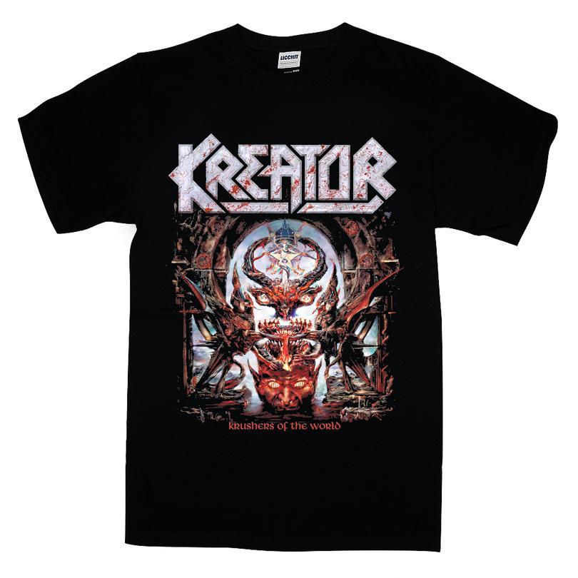 Kreator Krushers Of The World Album Cover T-shirt