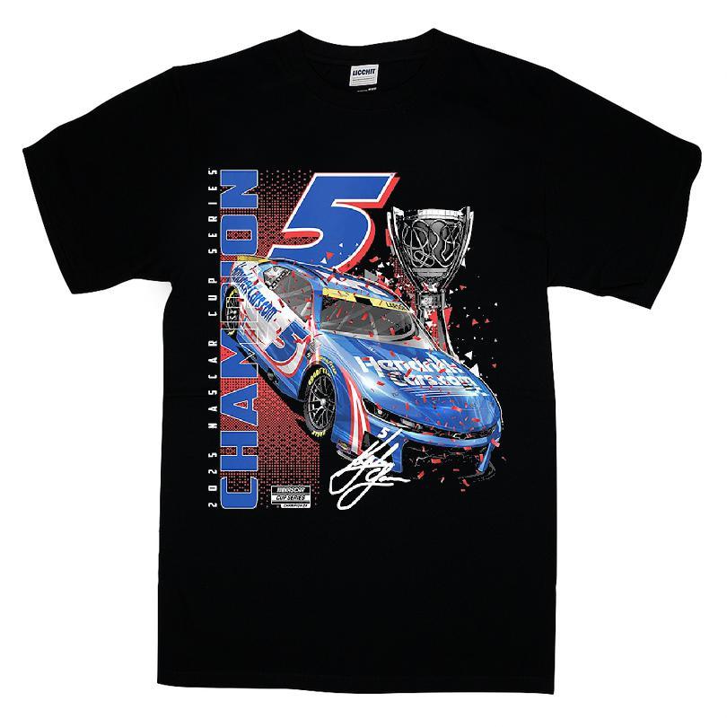Kyle Larson 2025 Nascar Cup Series Champion Car T-shirt
