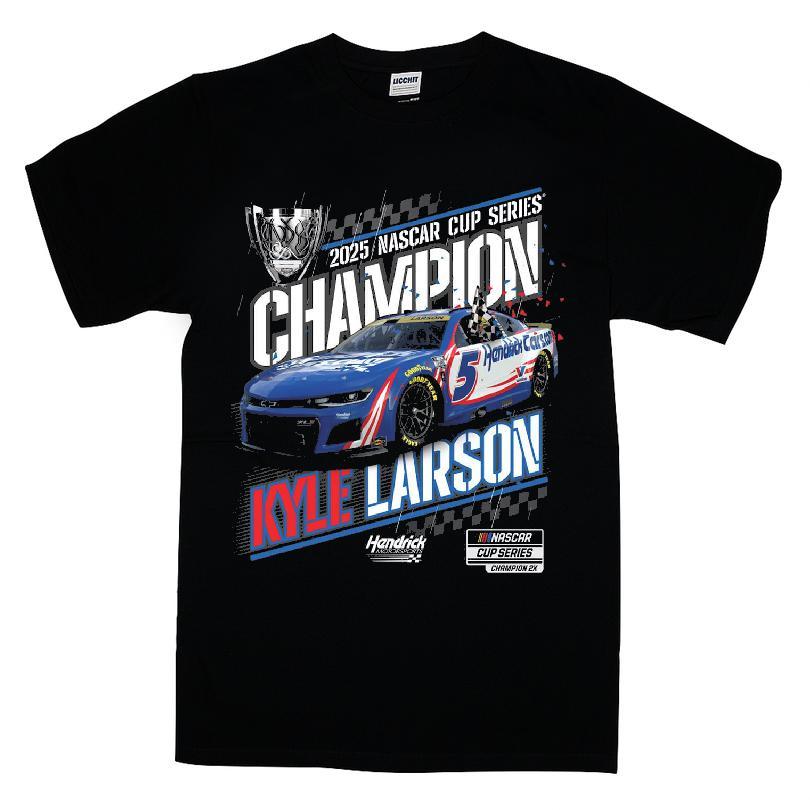 Kyle Larson 2025 Nascar Cup Series Champion Official T-shirt