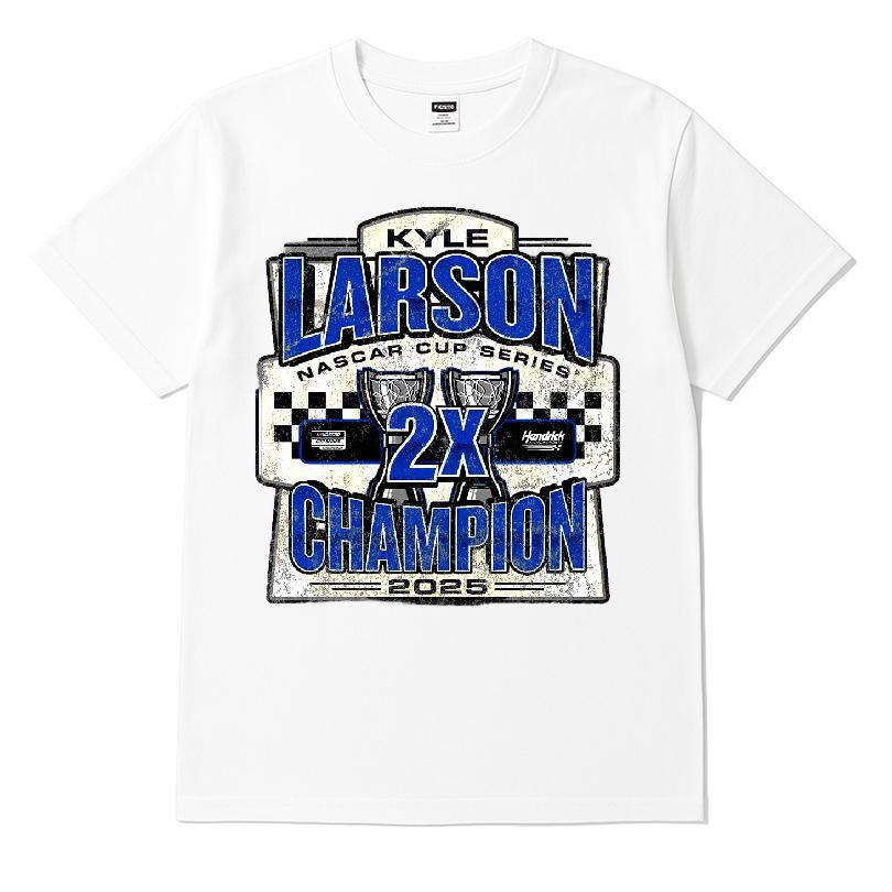 Kyle Larson Two-time Nascar Cup Series Champion Vintage Car T-shirt