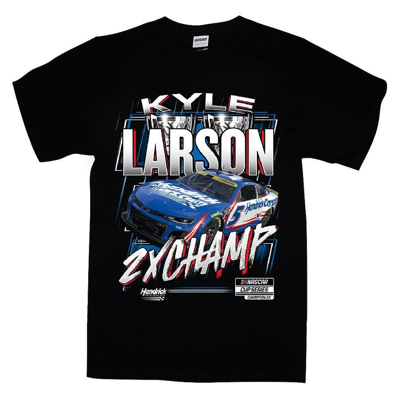 Kyle Larson Two-time Nascar Cup Series Champion Official T-shirt