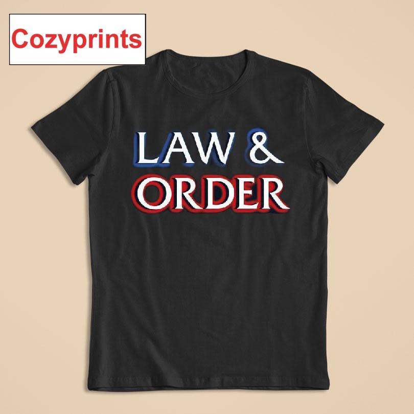 Law And Order Logo T-shirt