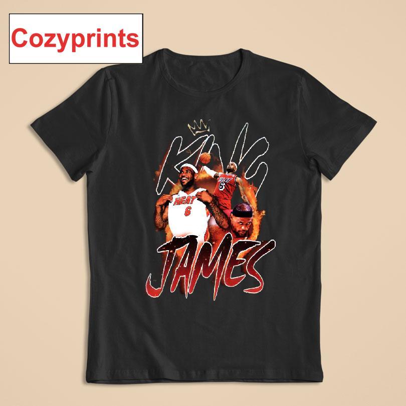 Lebron James Miami Heat Vintage T-shirt
