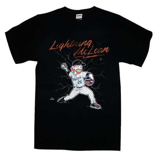 Lightning Mclean Nolan Mclean Queens New York Baseball Mlbpa T-shirt