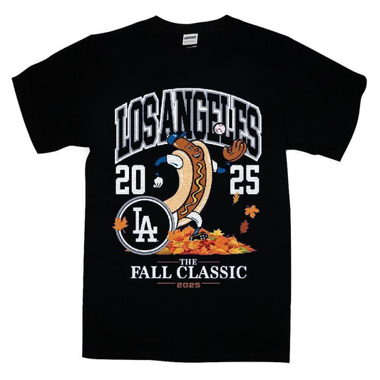 Los Angeles Dodgers 2025 The Fall Classic Mascot T-shirt