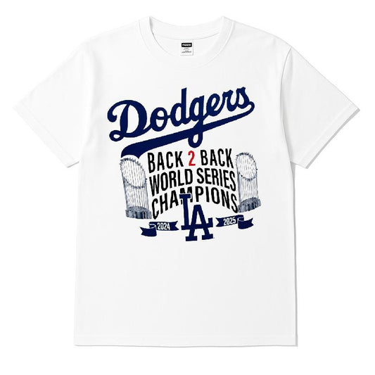 Los Angeles Dodgers Starter Back-to-back World Series Champions Prime Time T-shirt