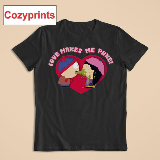 Love Makes Me Puke T-shirt