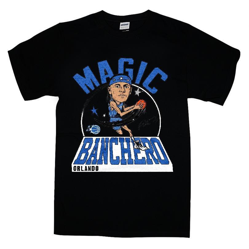Magic Paolo Banchero Orlando Signature Caricature T-shirt