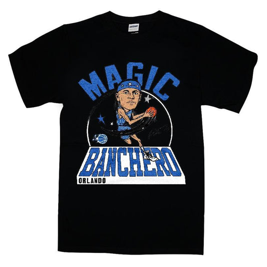 Magic Paolo Banchero Orlando Signature Caricature T-shirt