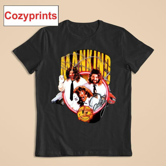 Mankind 01 Signature Vintage T-shirt