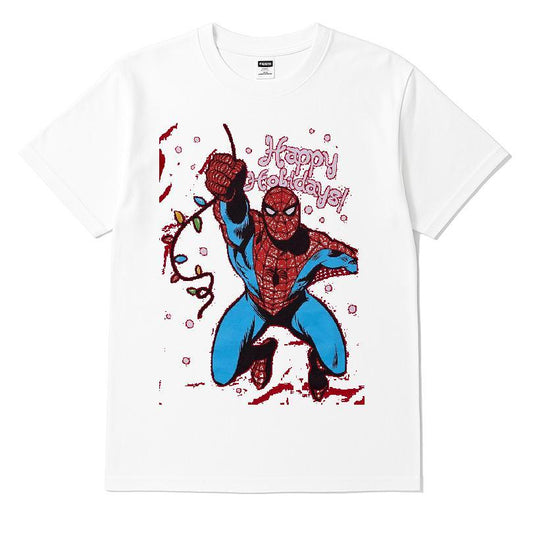 Marvel Spider-man Happy Holiday T-shirt