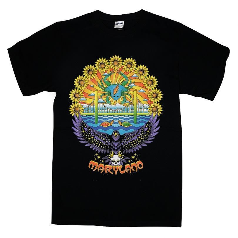 Maryland United States Of Dead T-shirt