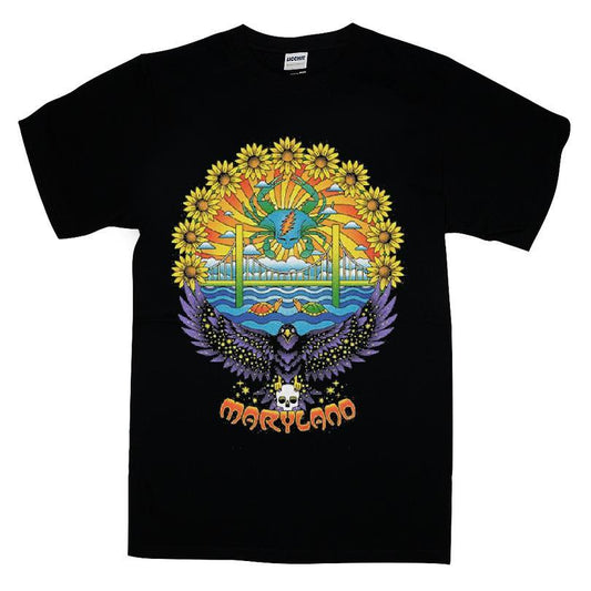 Maryland United States Of Dead T-shirt