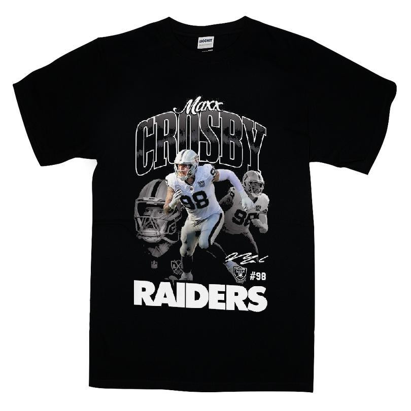 Maxx Crosby Las Vegas Raiders Triple Pic Shirt