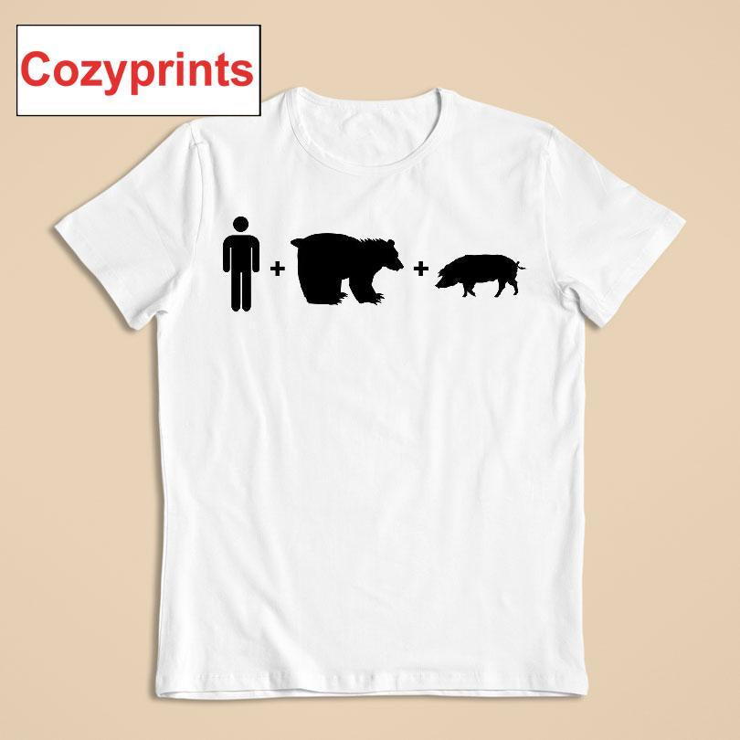 Men + Bear + Pig Manbearpig T-shirt