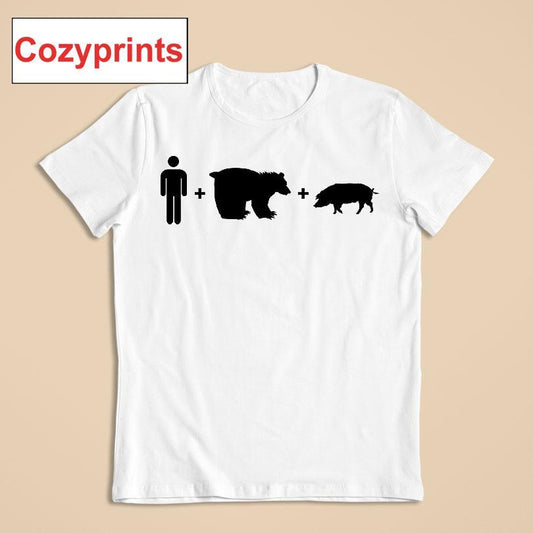 Men + Bear + Pig Manbearpig T-shirt