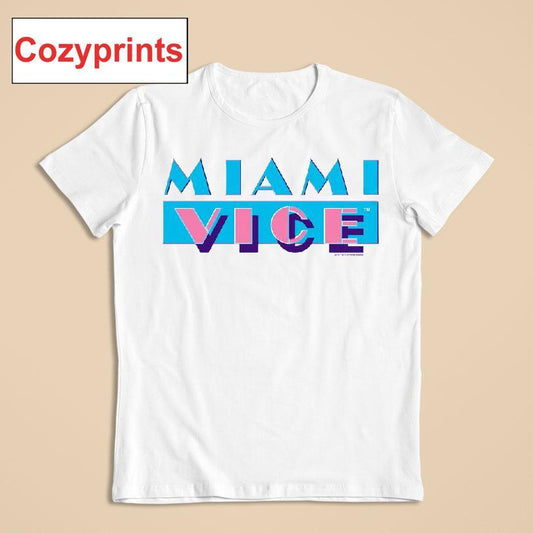 Miami Vice Logo T-shirt