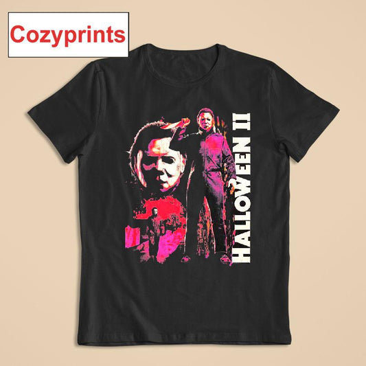 Michael Myers Collage Halloween T-shirt