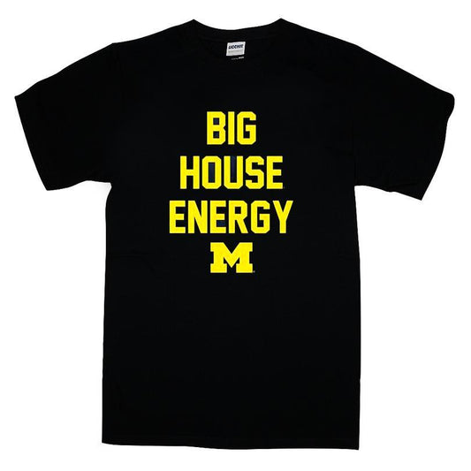 Michigan Wolverines Big House Energy T-shirt
