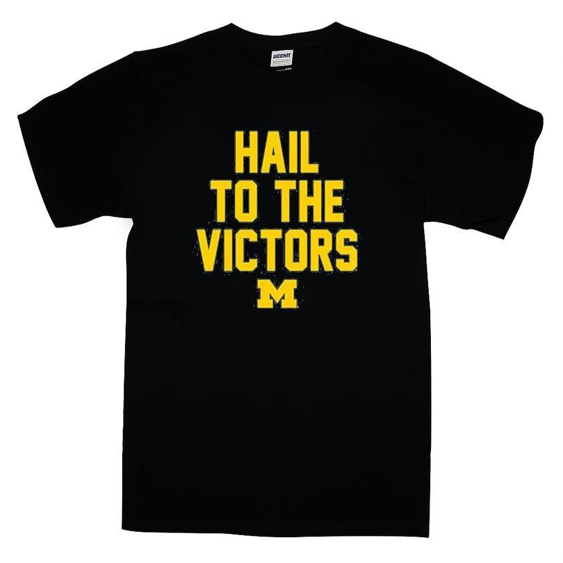 Michigan Wolverines Hail To The Victors T-shirt