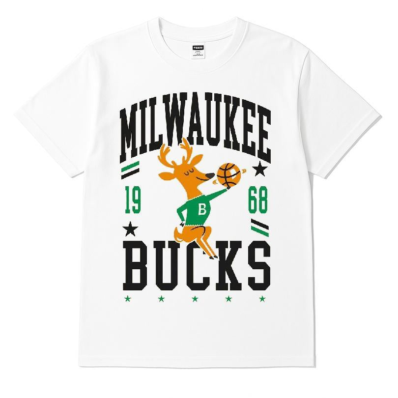 Milwaukee Bucks 1968-1992 Hardwood Classics T-shirt